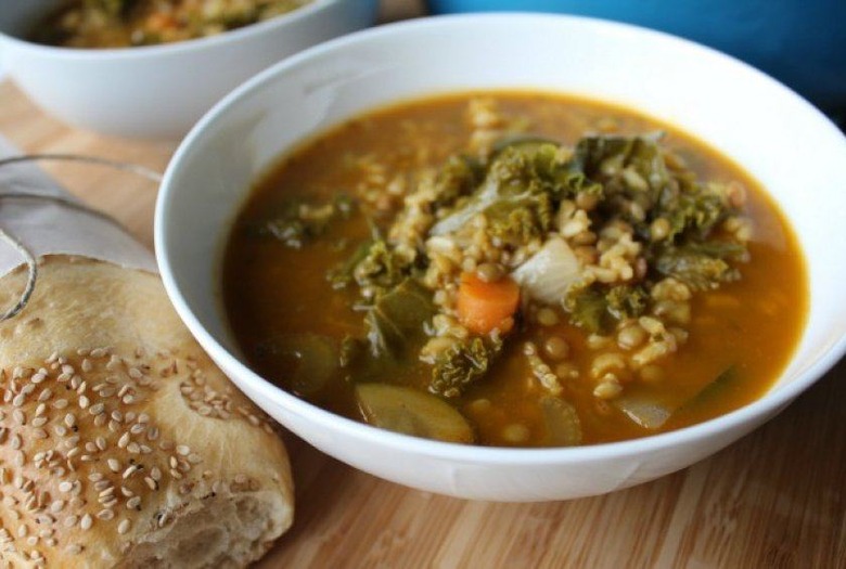 Autumn Lentil Veggie Soup