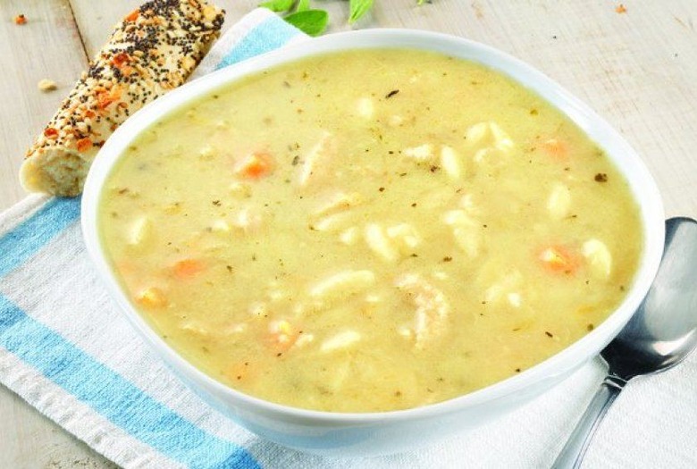 Lemon Chicken Orzo Soup