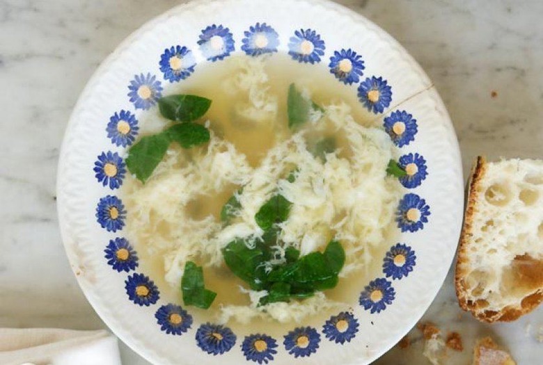 Roman "Egg Drop" Soup