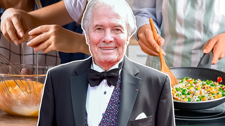 Jacques Pépin smiling