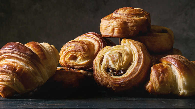 variety of pastries