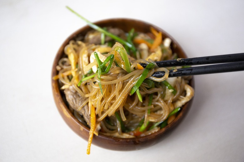 Korean Japchae Noodles Recipe
