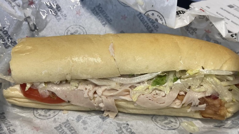 Club Lulu Sandwich on Paper