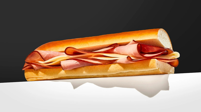 Jimmy John's Ham and Provolone Sandwich