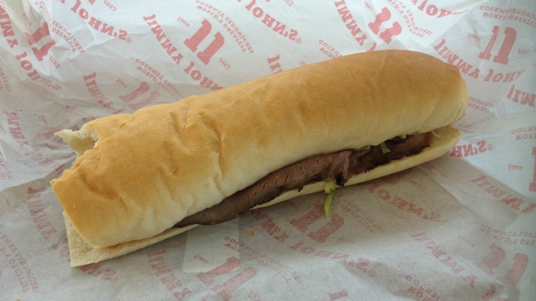 A 16" Jimmy John's sandwich