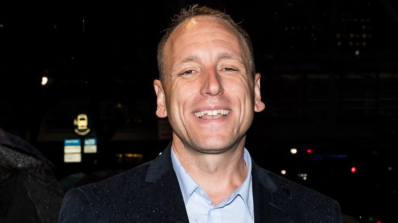 Joey Chestnut smiling