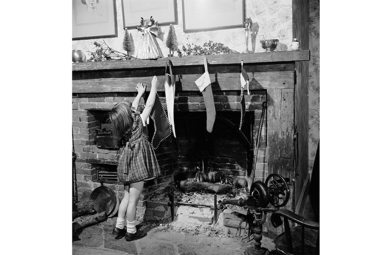 Stockings were once stuffed with gifts for Santa
