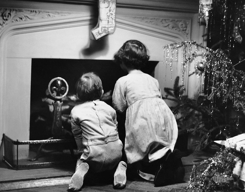 Children used to burn letters for Santa
