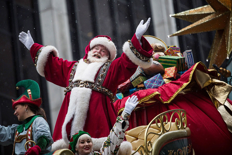 You can track Santa's progress around the world