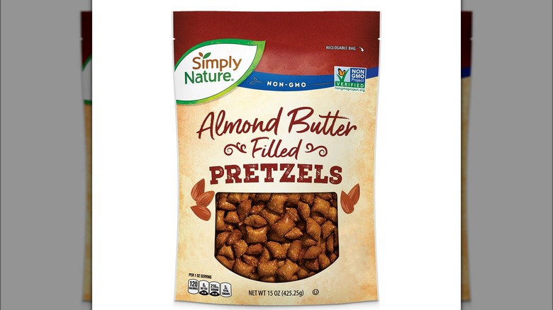 pretzels with almond butter