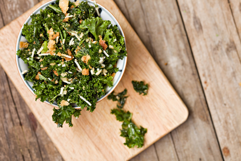 Kale Salad With Parmesan and Lemon Vinaigrette recipe - The Daily Meal