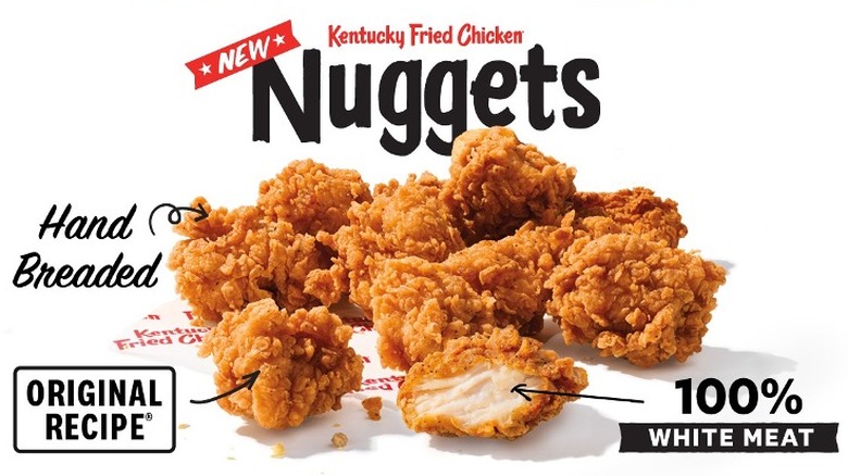 KFC chicken nuggets promo