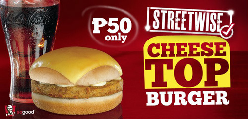 KFC Cheese Top Burger