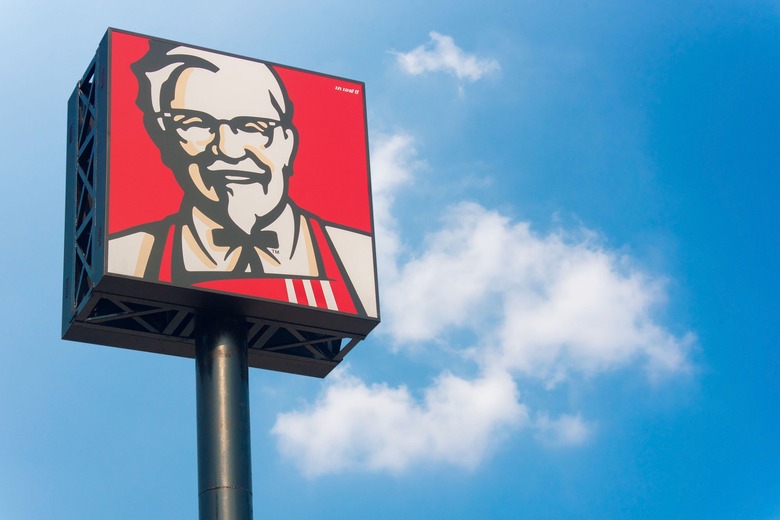 kfc festive burger