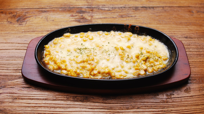 Korean corn cheese