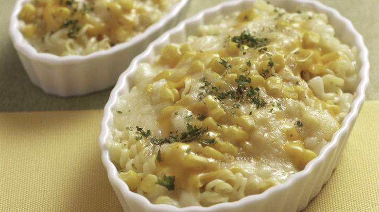 creamy Korean corn cheese