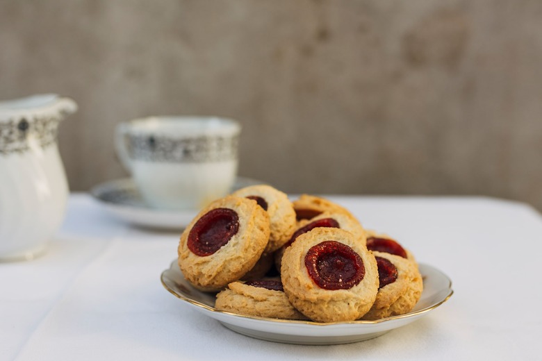 Jelly Thumbprint Cookies