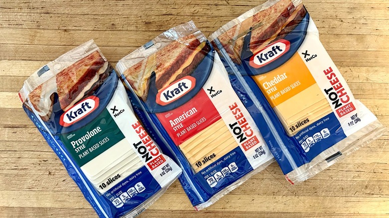 Kraft NotCheese Slices assorted