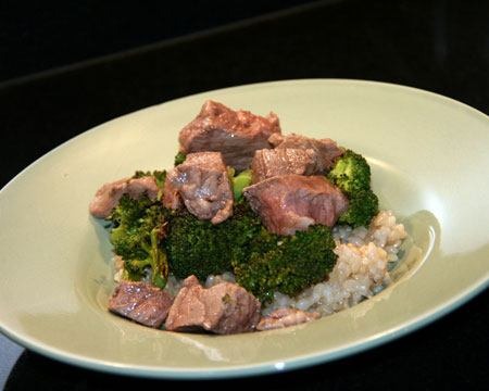 Lamb stir-fry