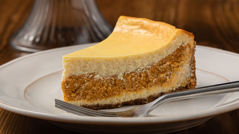 Layered Pumpkin Cheesecake