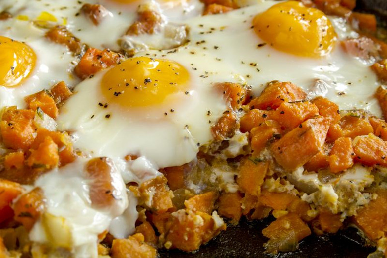 Lazy Sweet Potato Hash