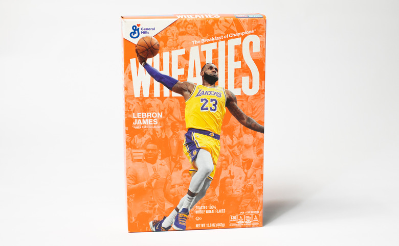 lebron wheaties