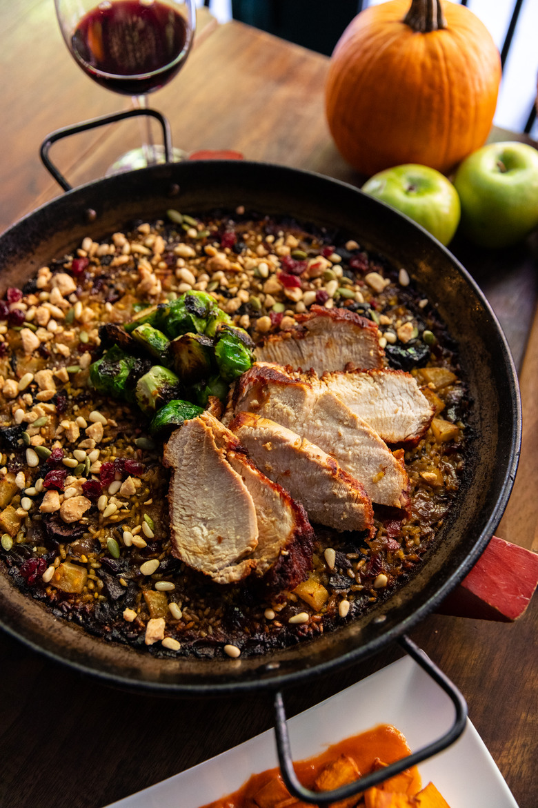 Leftover Turkey Paella