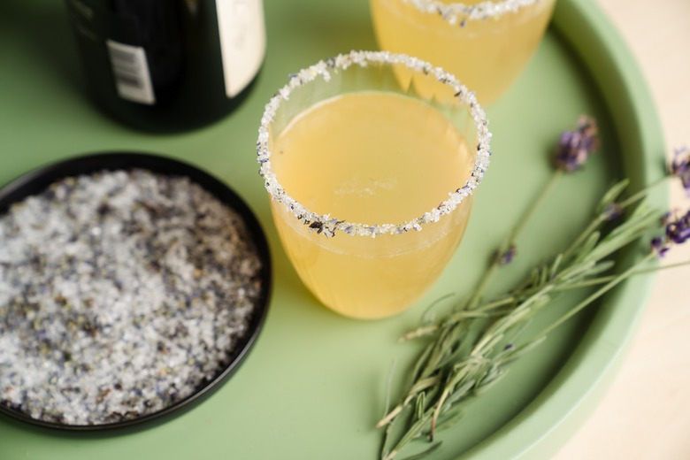 Lemon and Lavender Sparklers