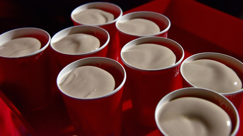 Eight Wendy's chocolate Frosties