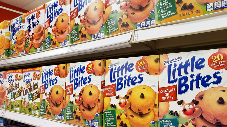 A wall of Little Bites.
