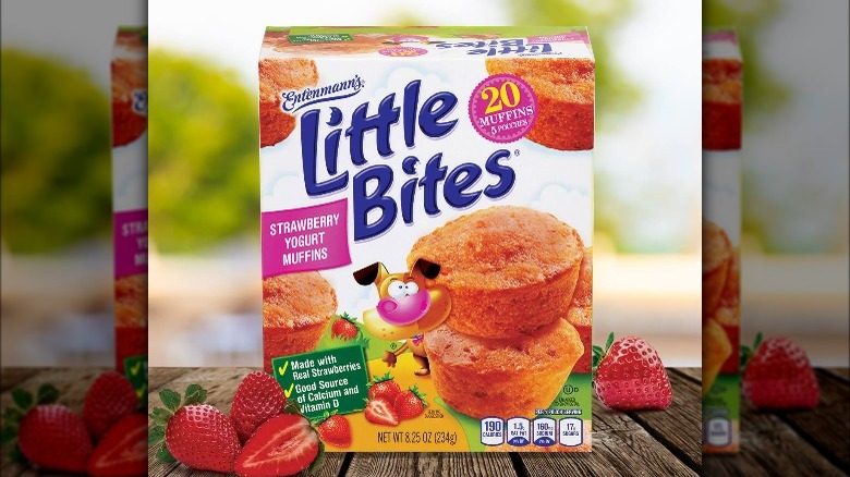 A box of Strawberry Yogurt Little Bites