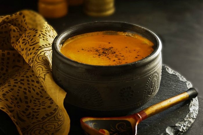 Roasted Red Peppers and Tomato Soup