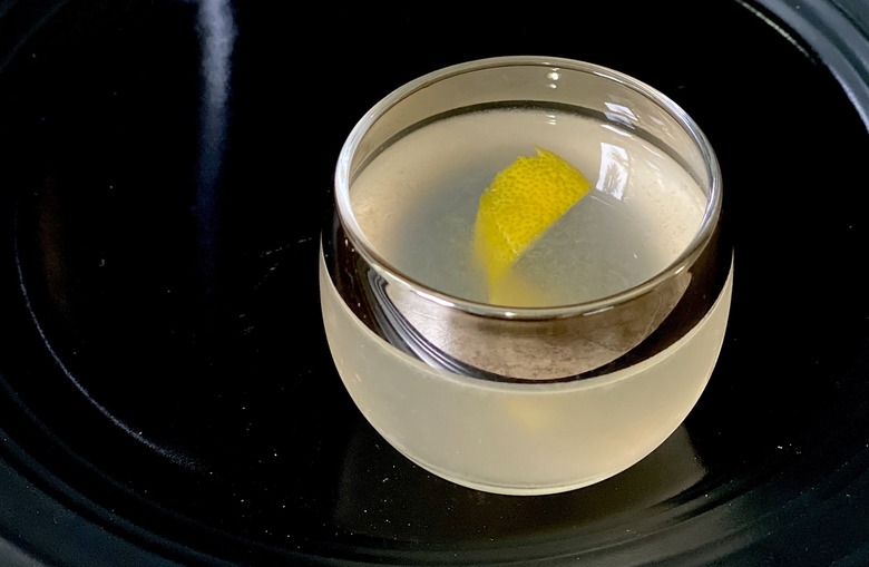 Magnolia Cocktail Recipe - edible flowers