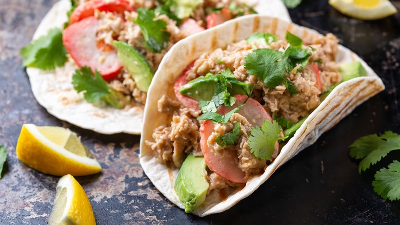 Tuna tacos