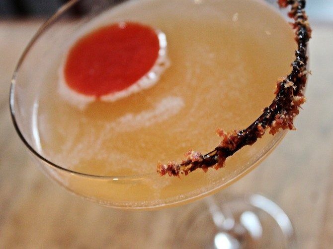 Making of a Signature Drink: Beecher&apos;s Grilled Cheese Martini
