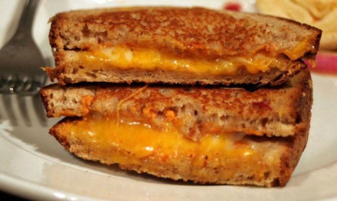 Grilled cheese sandwich