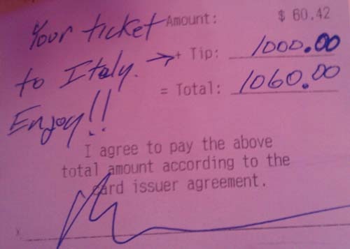 Diner Leaves $1,000 Tip | Food News