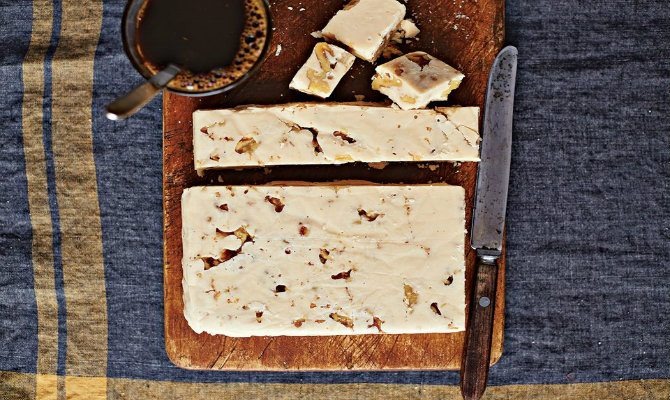 Maple Bourbon Fudge