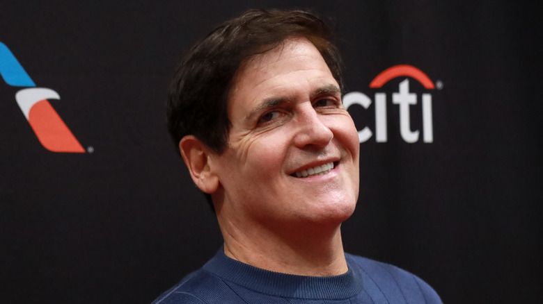 Mark Cuban smiling
