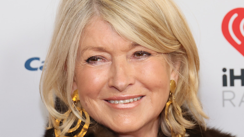 Close up of Martha Stewart