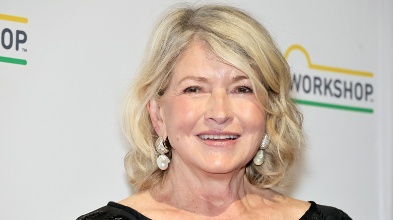 Close up of Martha Stewart
