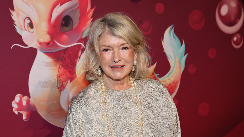 Martha Stewart smiling