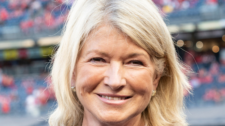 martha stewart smiling