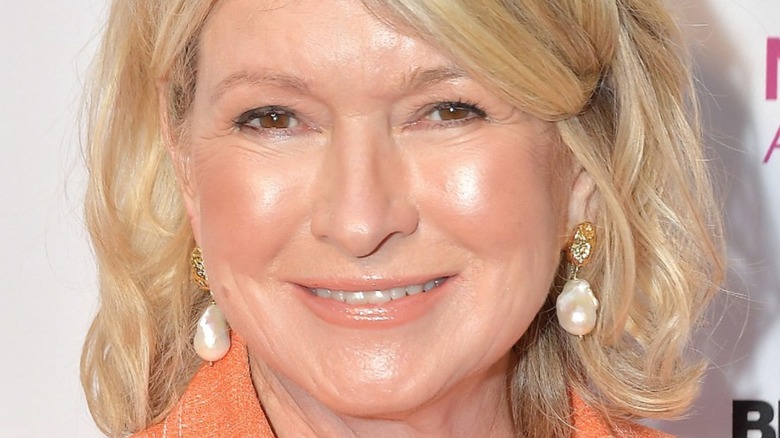 Marth Stewart smiling