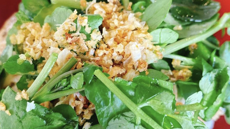vegan peanut salad 