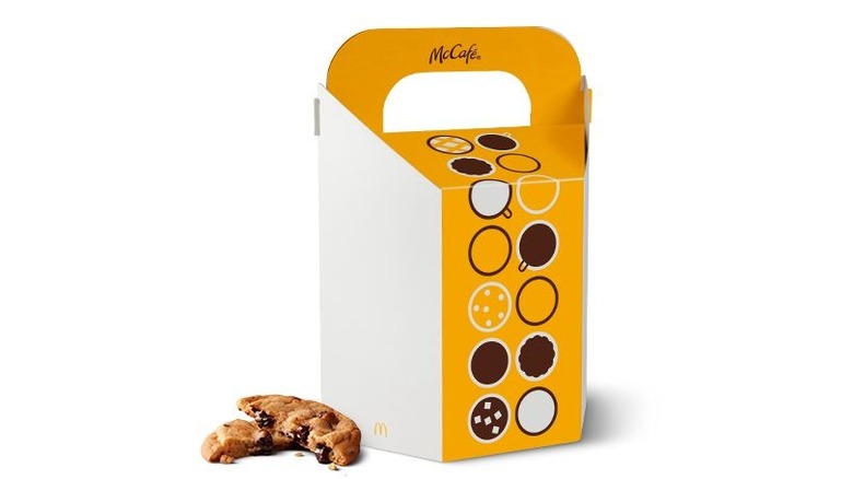 A McDonald's cookie tote