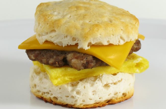 McDonald's Sausage, Egg, and Cheese Biscuit