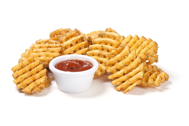 Waffle fries