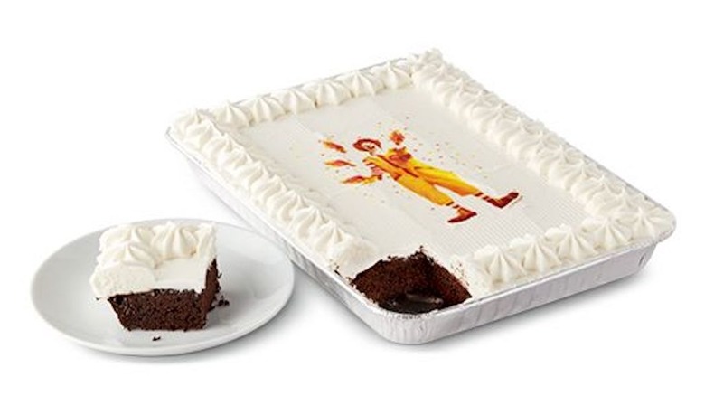McDonald's Ronald Birthday Cake