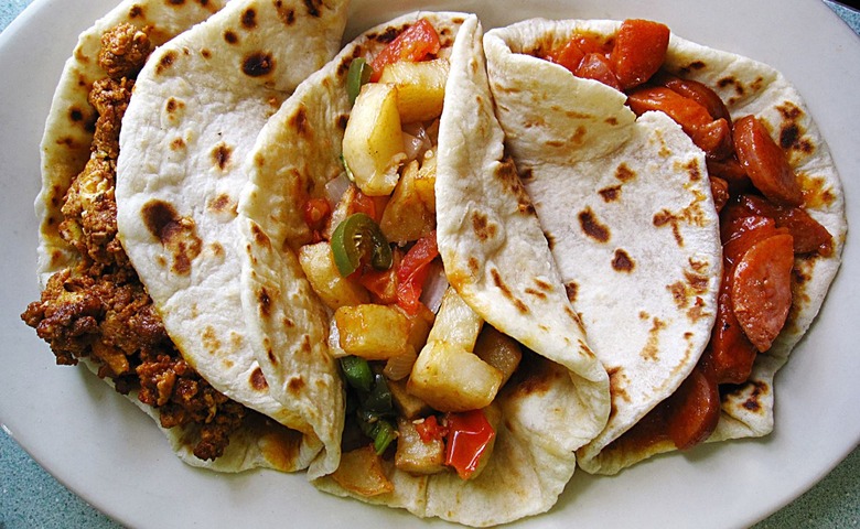 Tacos from Mendez Cafe